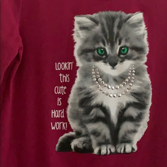 Faded Glory Girls Long Sleeve Shirt - Picture 3 of 3